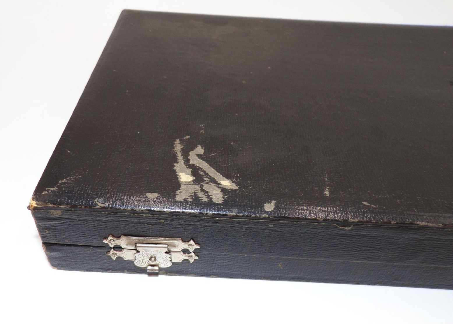 Altes Besteck May u vom Hau Ohligs Solingen Rostfrei 24 Teile Messer Gabel