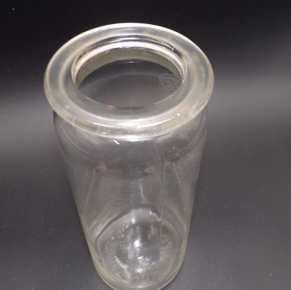 Altes Weck Frischehaltung Glas Einmachglas Vorratsglas Küche 