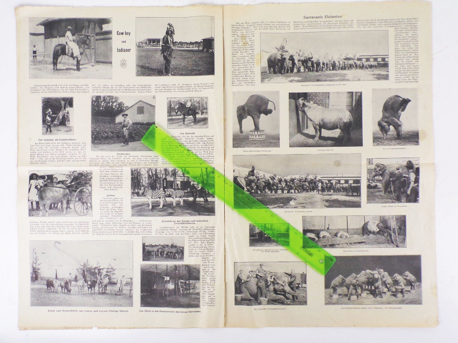 Die Weltschau Sarrasani illustrierte Zeitung Nummer 1 Juni 1910 1 Jahrgang Zirkus