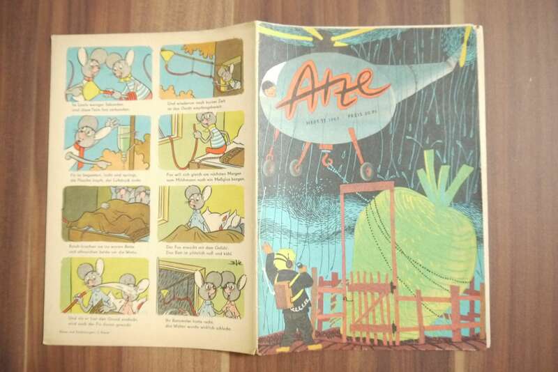 Atze Rädchen und Welle 1963 Heft 11 DDR Kinder Comic