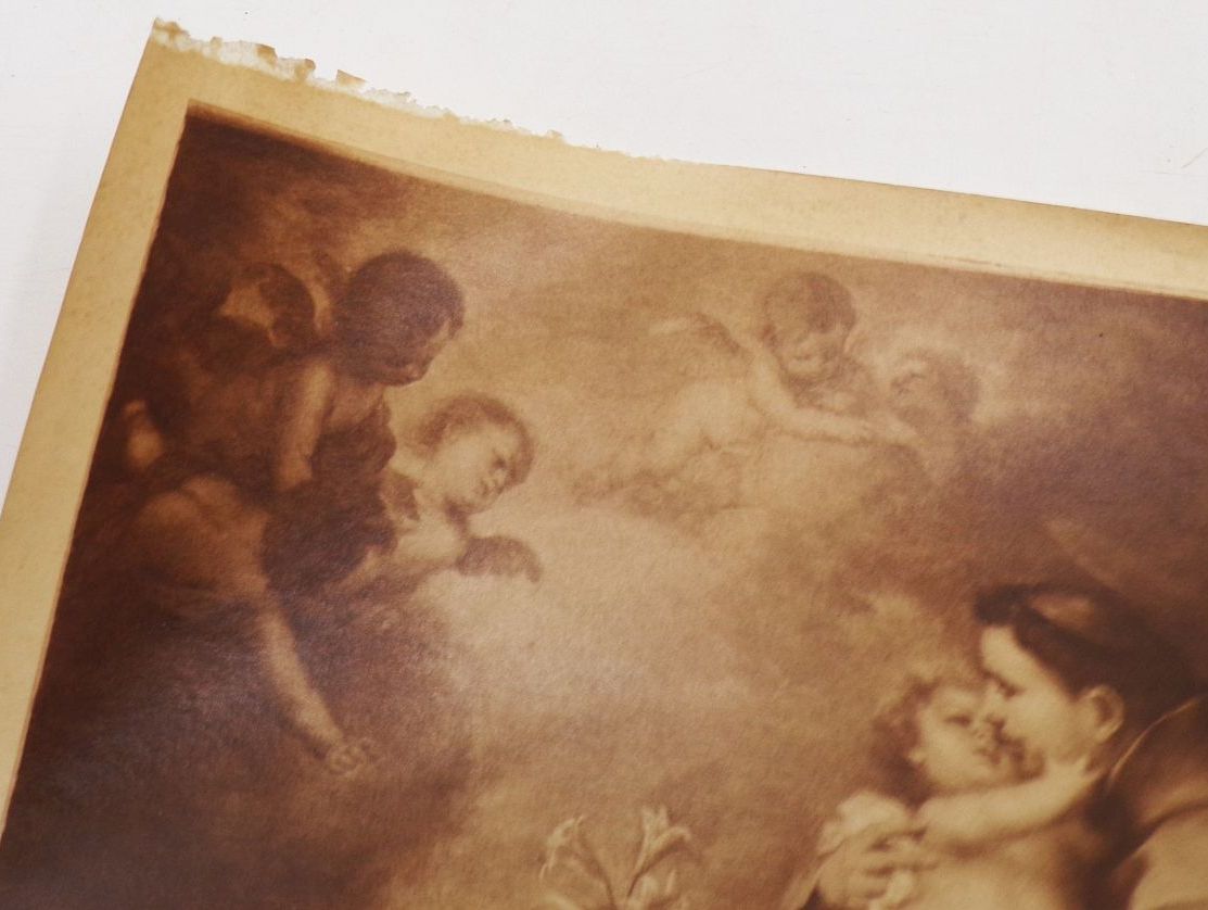 Fotografie Religion Jesus Sixtinische Madonna um 1890 Fotodrucke Fotografie Religion Jesus Sixtinische Madonna um 1890 Fotodrucke