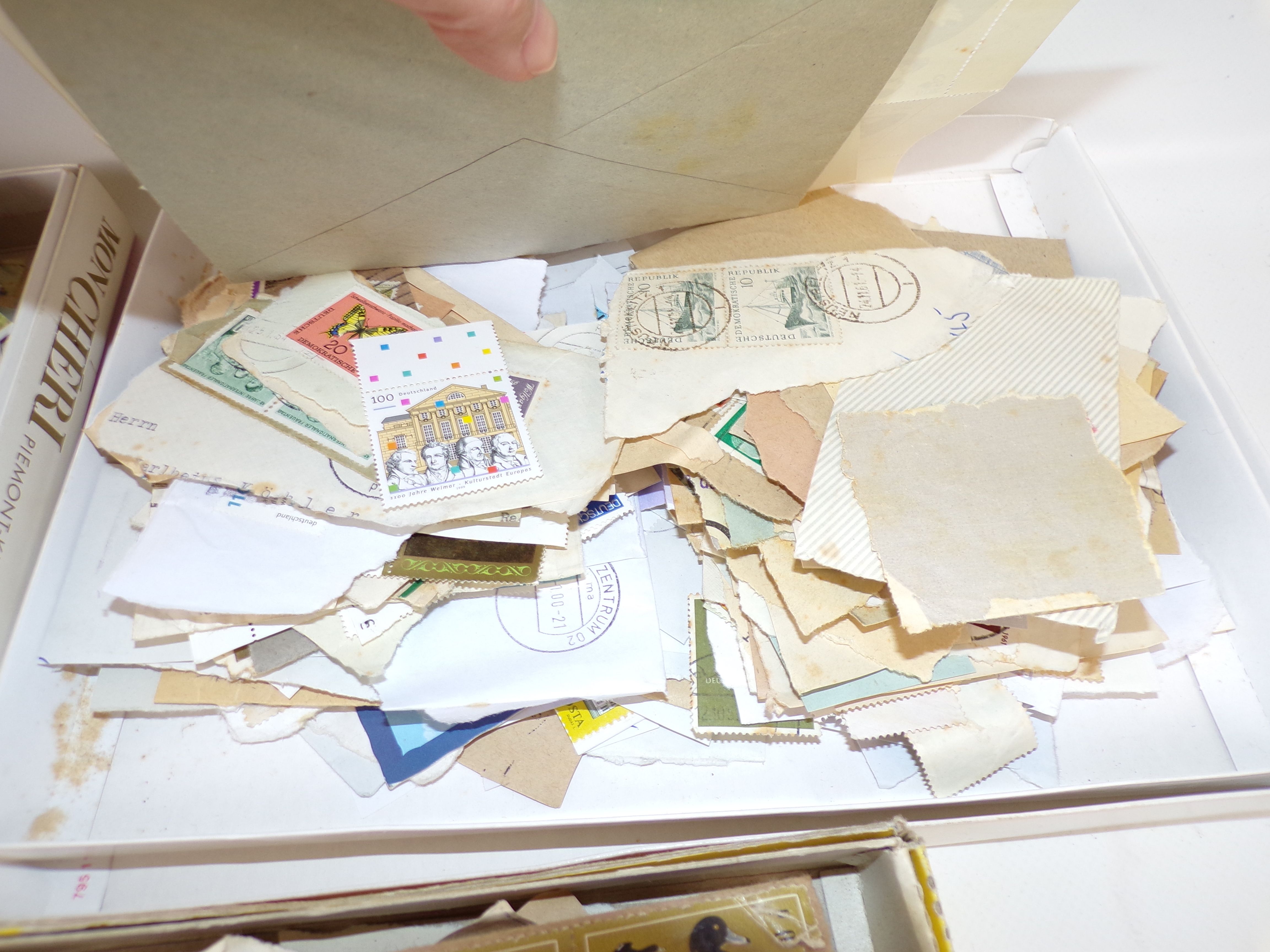 Briefmarken Konvolut DDR BRD Ausland 