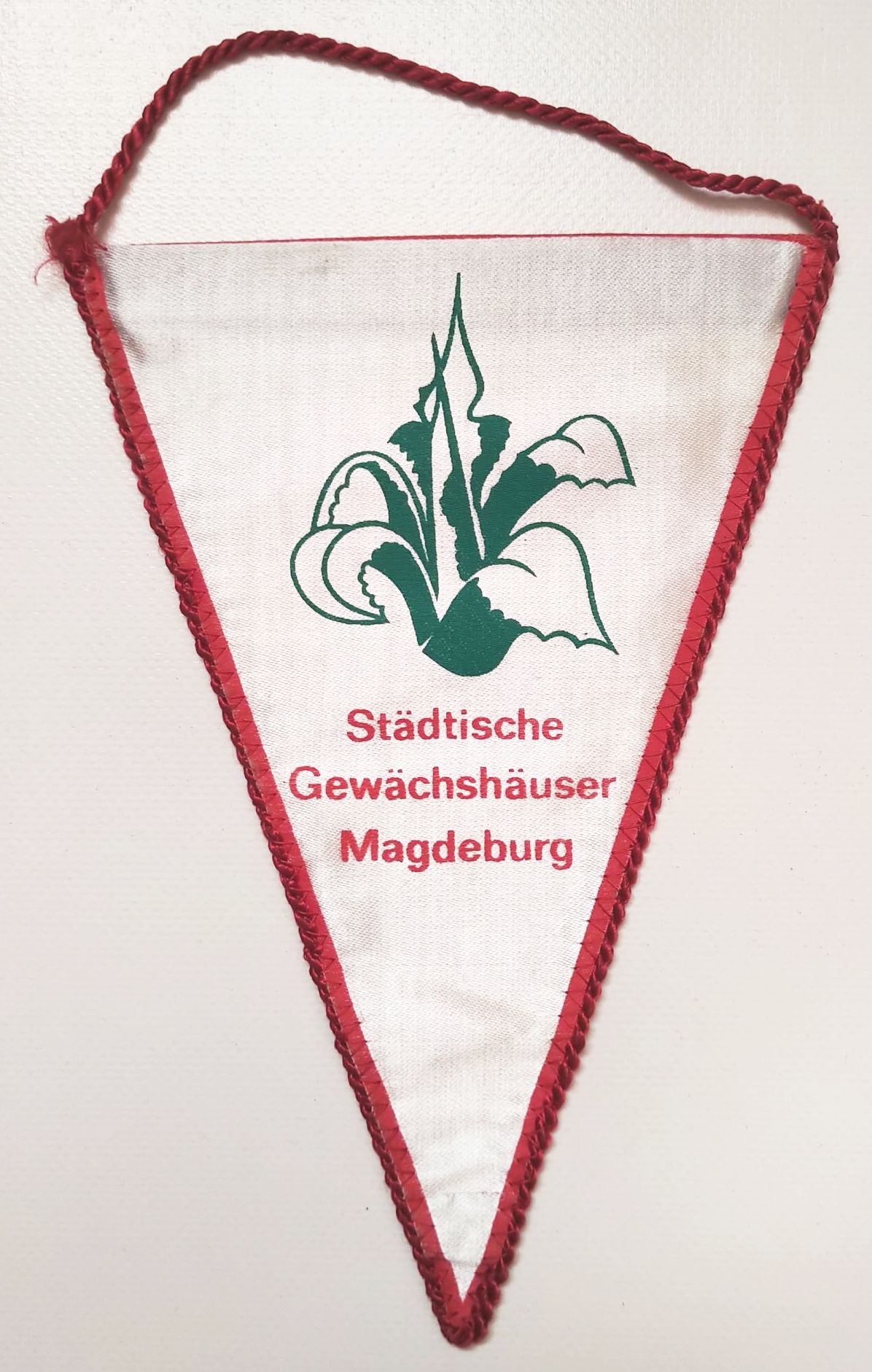 Wimpel Städtische Gewächshäuser Magdeburg Wimpel Städtische Gewächshäuser Magdeburg