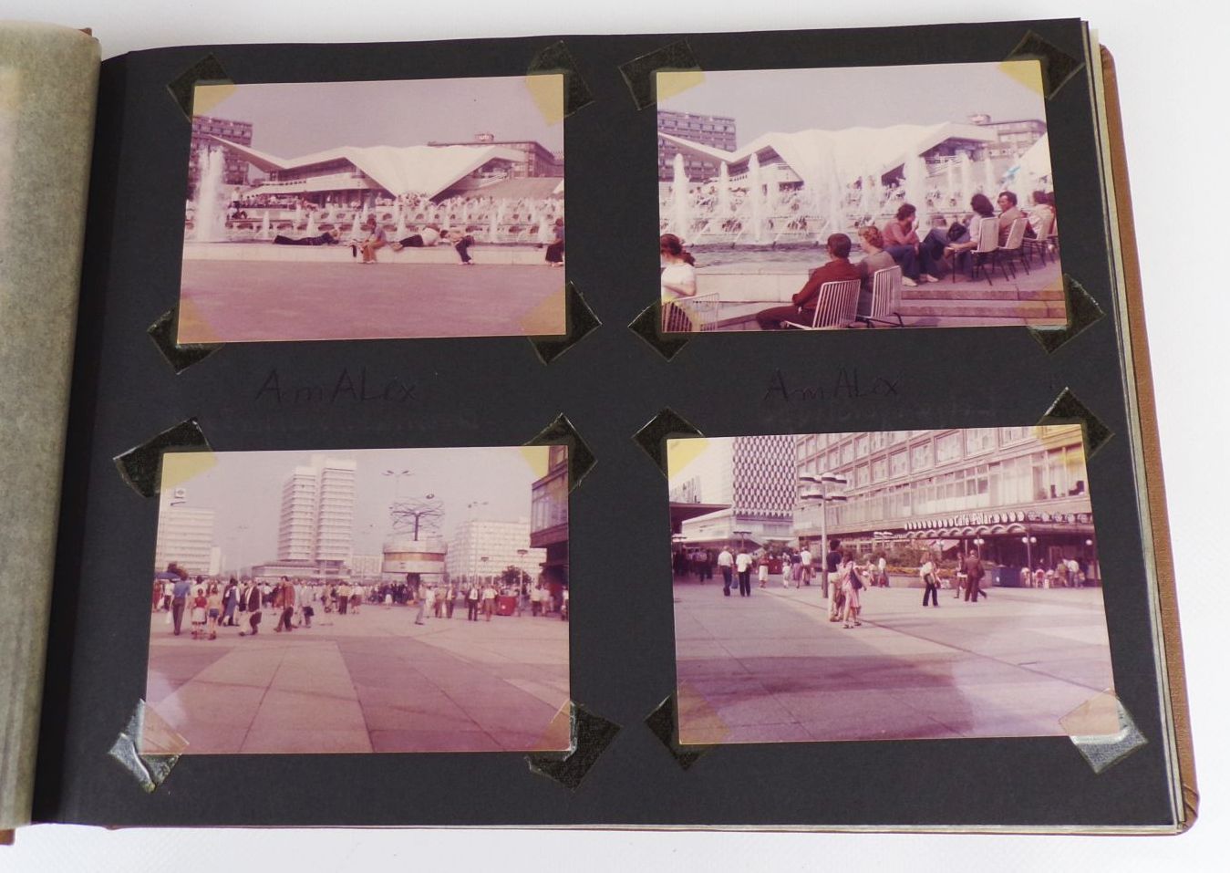 2 x Fotoalbum Ost Berlin DDR 1980er Vintage GDR Fotos