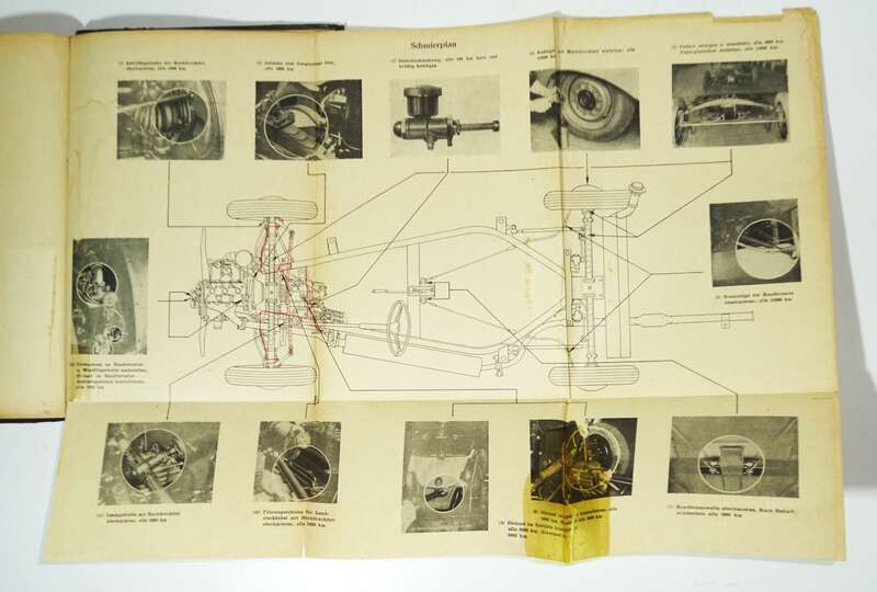 Betriebsanleitung für den Ifa Personenkraftwagen F9 DDR 1955
