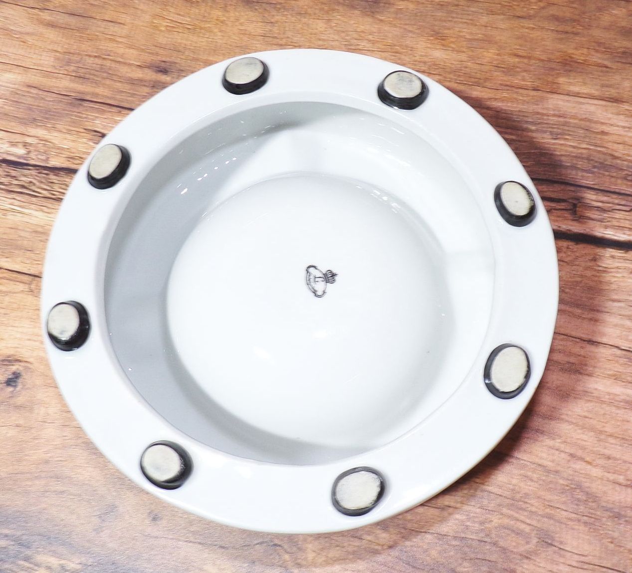 Alter Demag Porzellan Aschenbecher Art Deco 