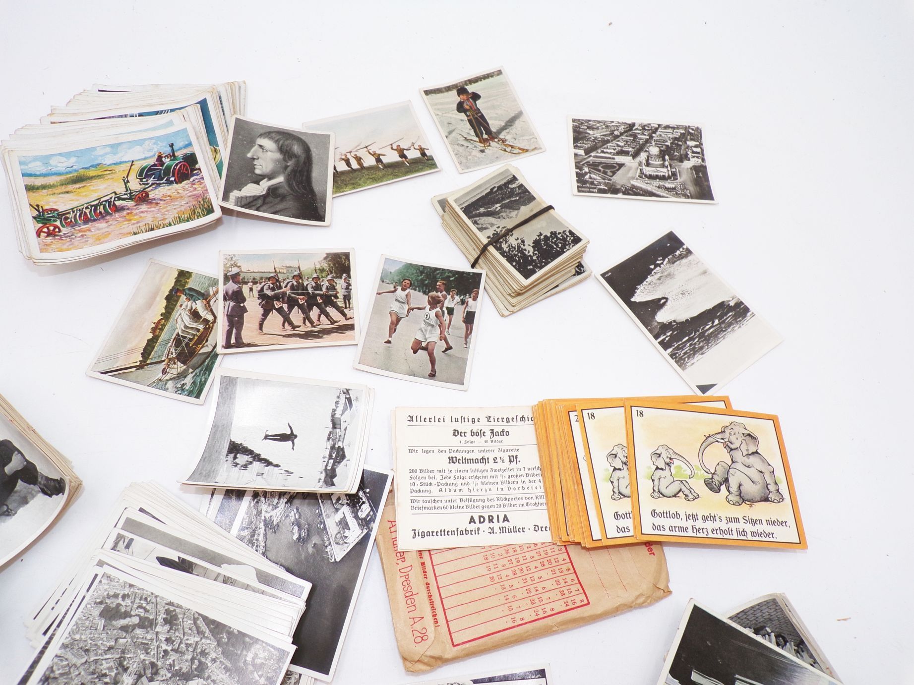 Konvolut Sammelbilder trading cards Zeppelin Deutscher Sport Schönheit im Sport Konvolut Sammelbilder trading cards Zeppelin Deutscher Sport Schönheit im Sport