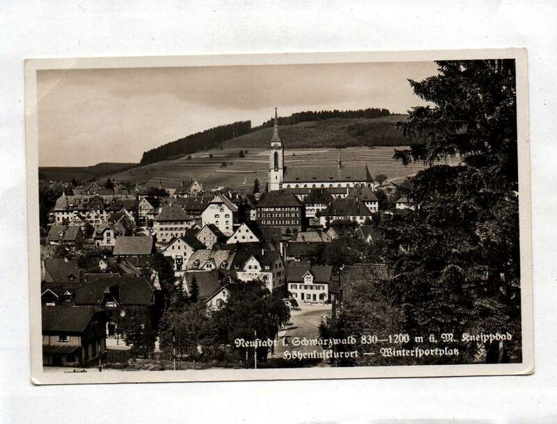 Ak Neustadt Schwarzwald Kneippbad 1937