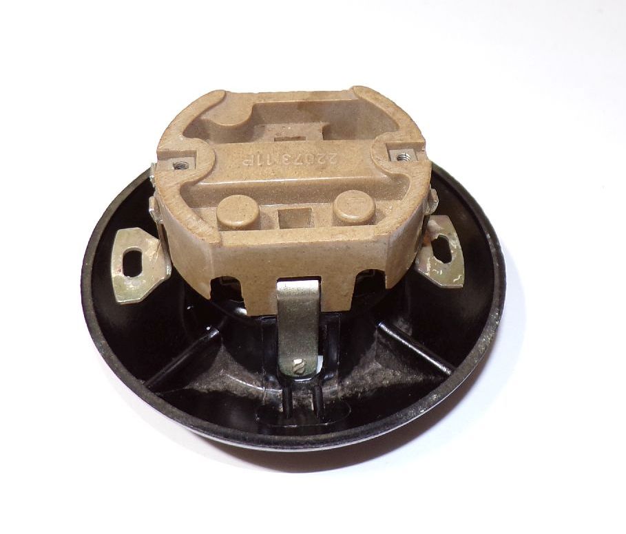 Alte Steckdose Bakelit Unterputz Art Deco Schwarz