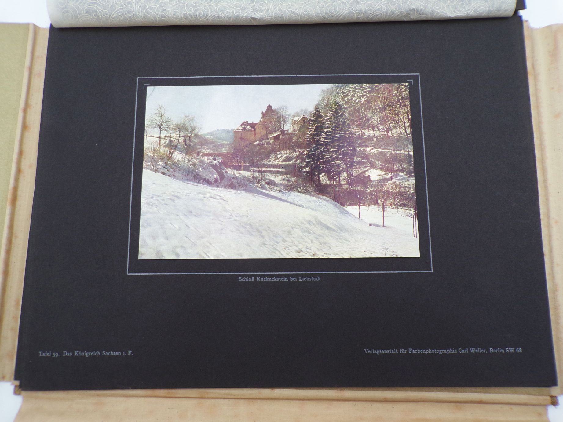 Das Königreich Sachsen in Farbenphotographie Schumann 