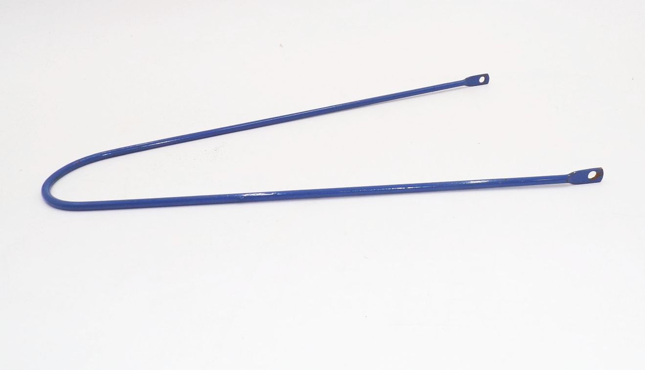 Alte Fahrradstrebe blau 32 cm Oldtimer