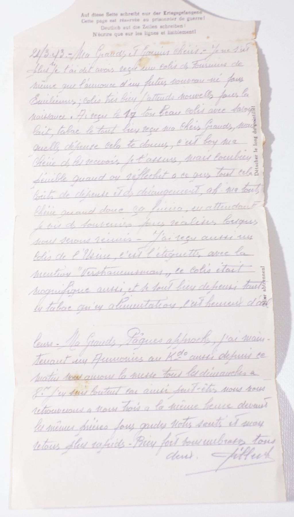 Konvolut Kriegsgefangenenpost 1942 Stalag IA 8 Stablack Ostpreußen 