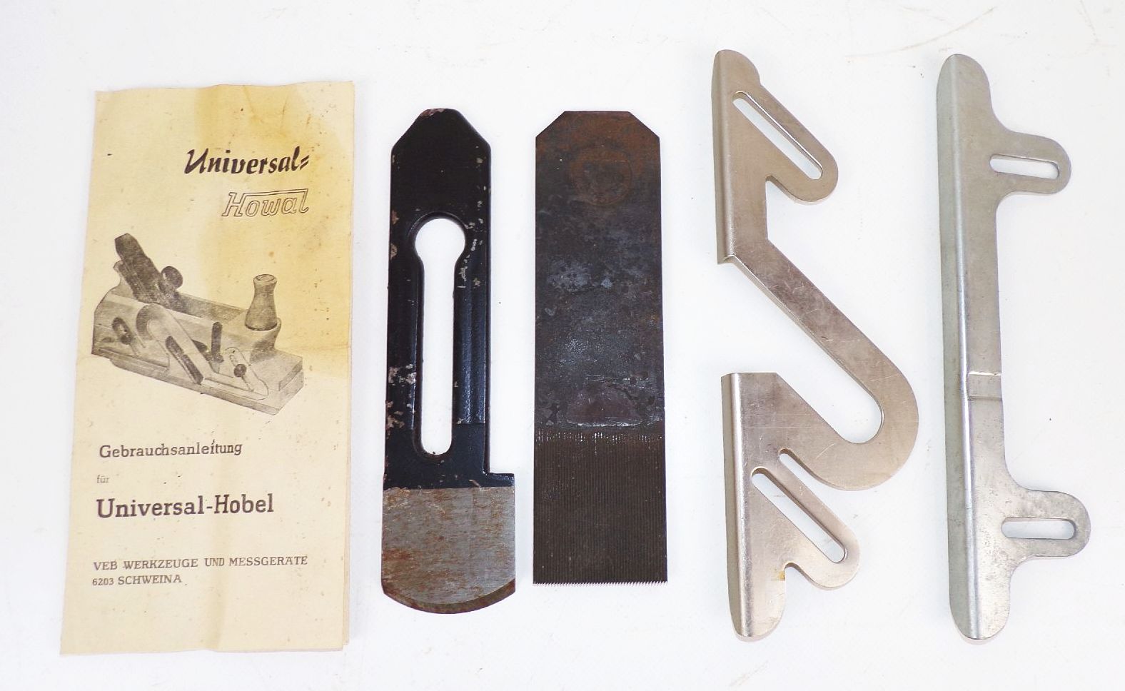 Howal Hobel Zubehör Anschlagschiene Schruppeisen 