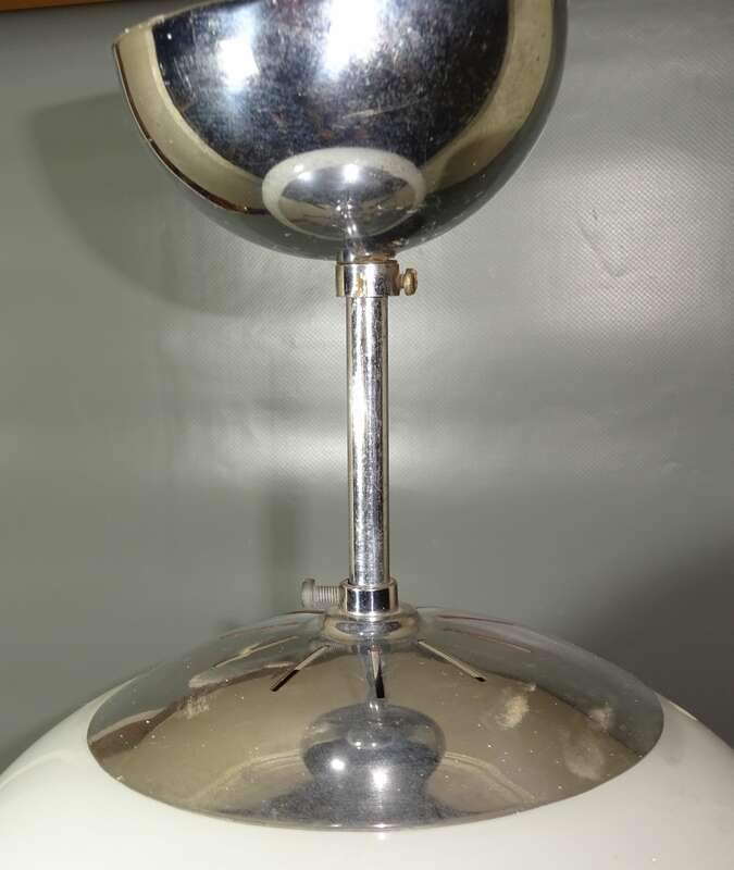 Mithras Deckenlampe August Walter Bauhaus Art Deco Lampe Hängelampe 