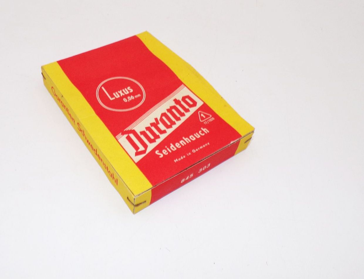 Alte Rasierklingen Duranto Seidenhauch 190 Stück razor blades 