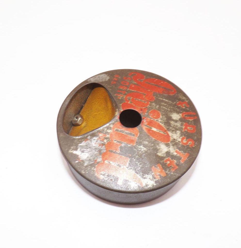 Alte Nadeldose Fürsten Dreilaut Sortiment Drehbar Blechdose um 1920 Alte Nadeldose Fürsten Dreilaut Sortiment Drehbar Blechdose um 1920