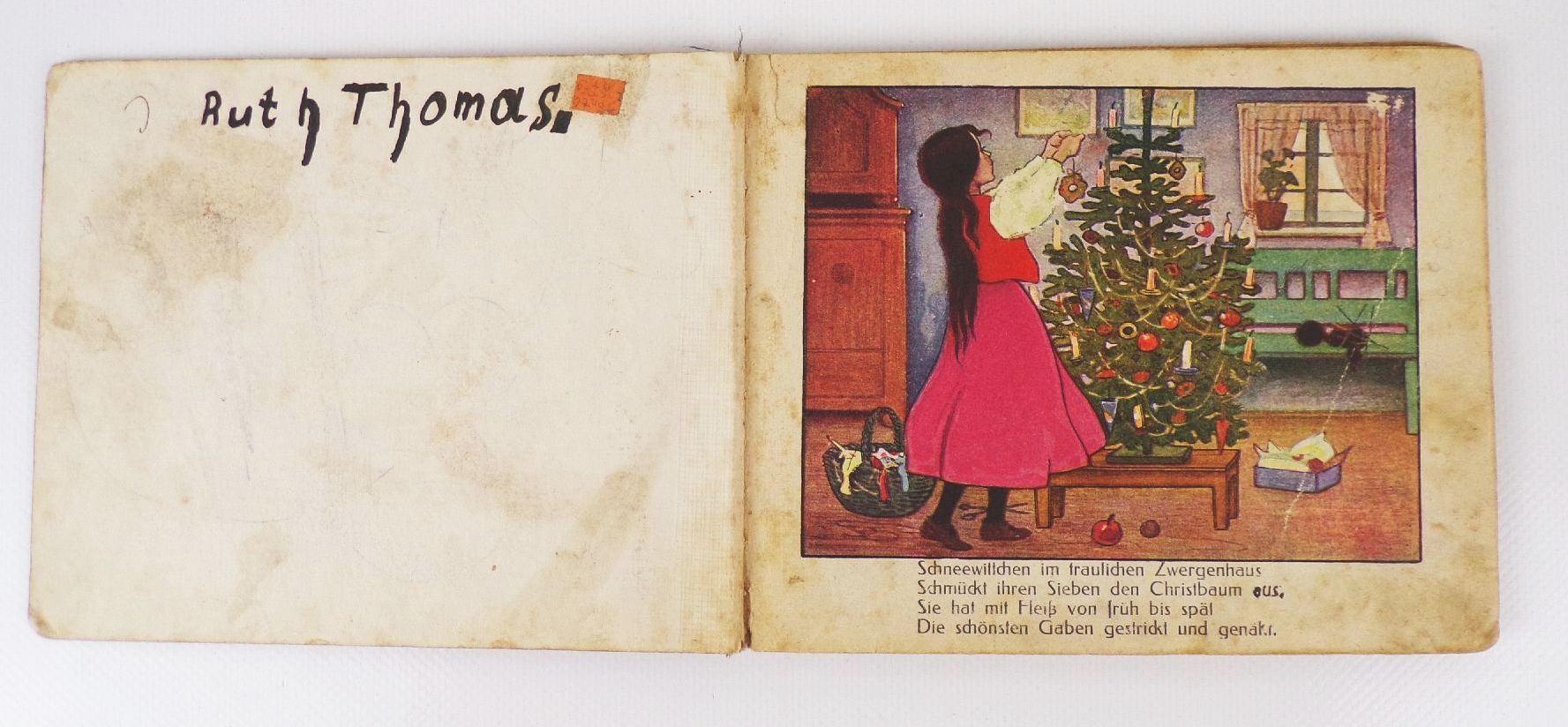 Weihnachten hinter den Bergen bei den sieben Zwergen Fritz Baumgarten 