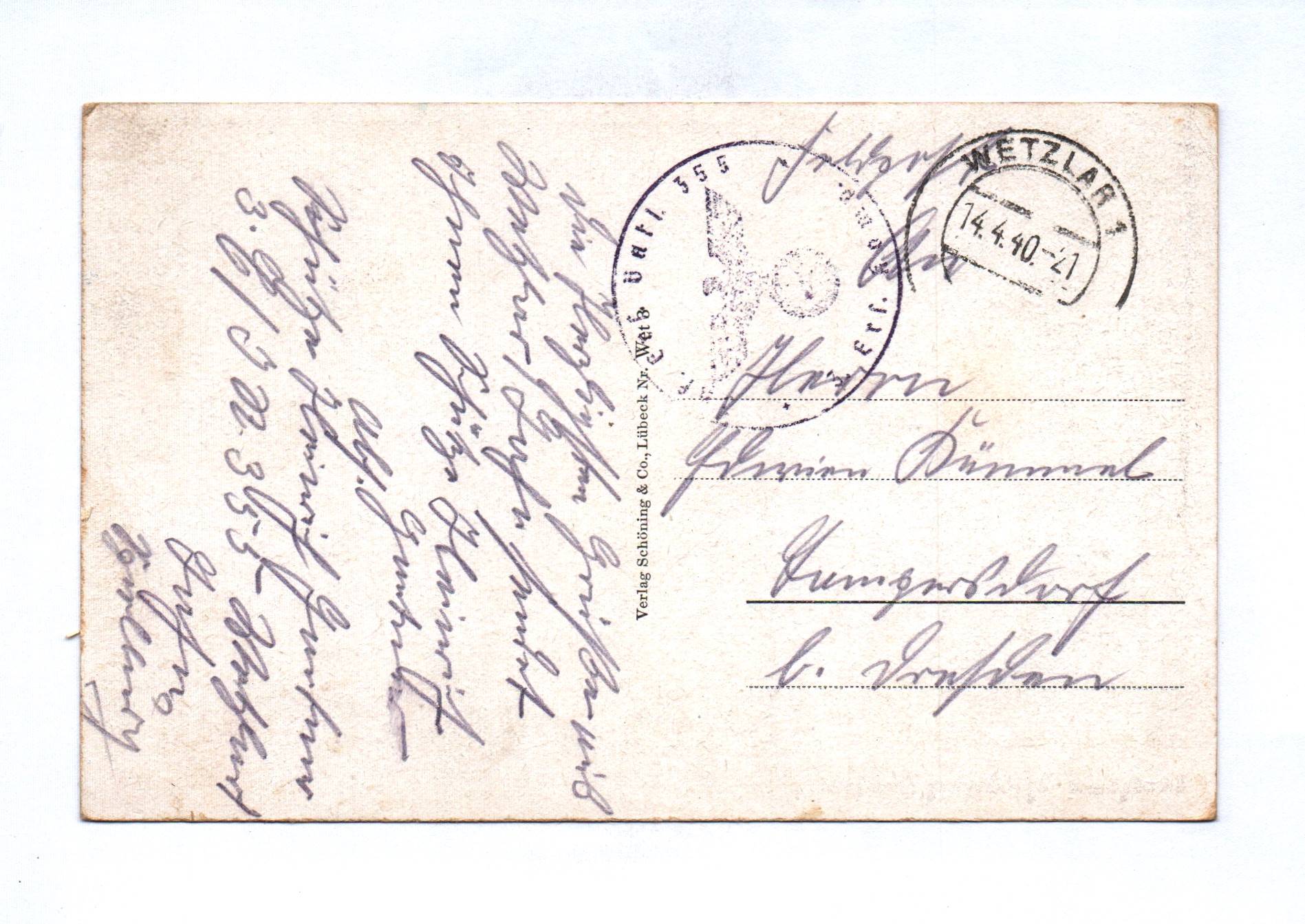 Ak Wetzlar Kaserne Christian Wilhelm Neuhaus 1940 Ak Wetzlar Kaserne Christian Wilhelm Neuhaus 1940