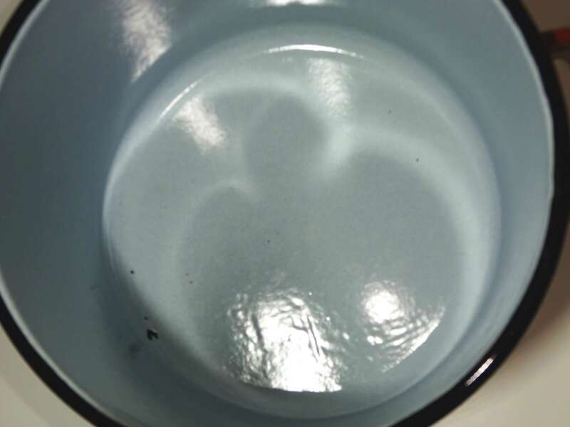 Emaille Töpfe Topf Set 5 Stück Braun Kochtopf Bepflanzung Deko 