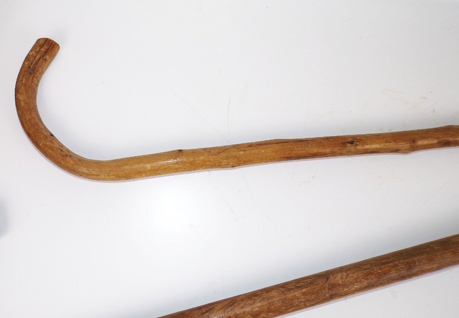 Alte Wandstöcke Spazierstock 4 Stück Wandstock Holzstock true Vintage 