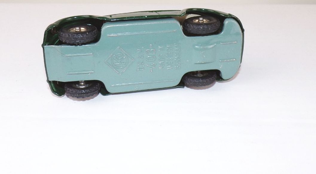 CKO VW Käfer Polizei DRGM 403 Made in Western Germany CKO VW Käfer Polizei DRGM 403 Made in Western Germany