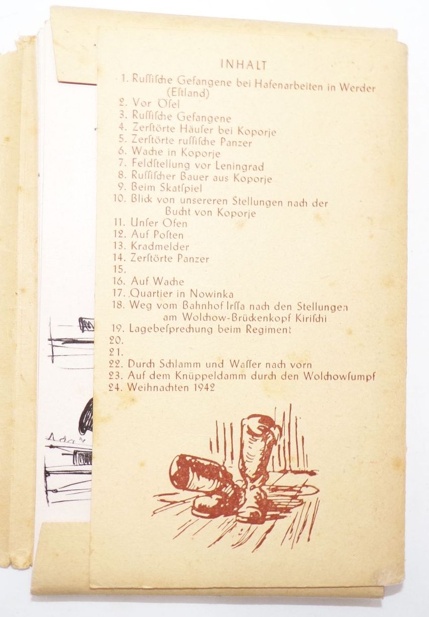 Postkarten Serie 1942 Schellenberger Heilsberg Ostpreußen Grenadier Regt 311