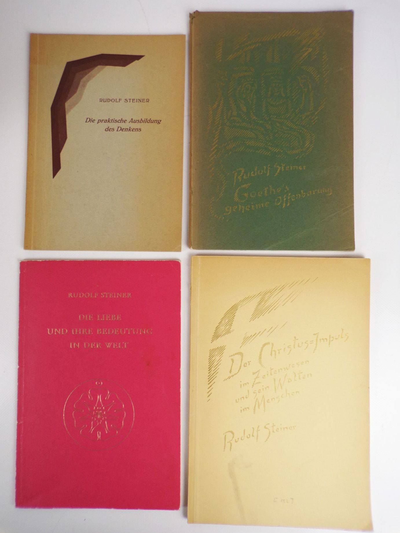 Rudolf Steiner Bücher Sammlung Okkult Hellsehen Spiritismus Rudolf Steiner Bücher Sammlung Okkult Hellsehen Spiritismus