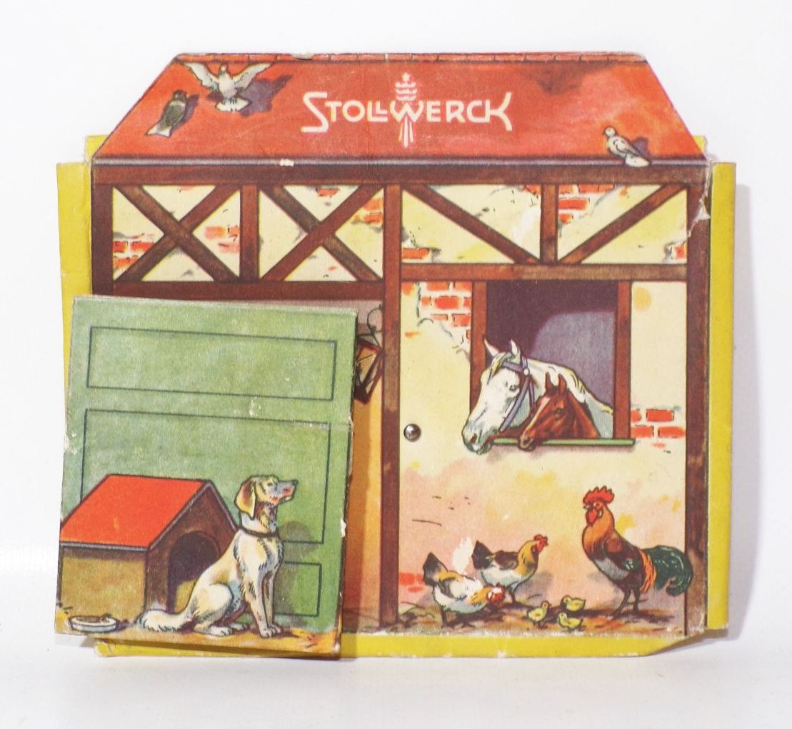 Stollwerck Schaupackung Vintage Reklame