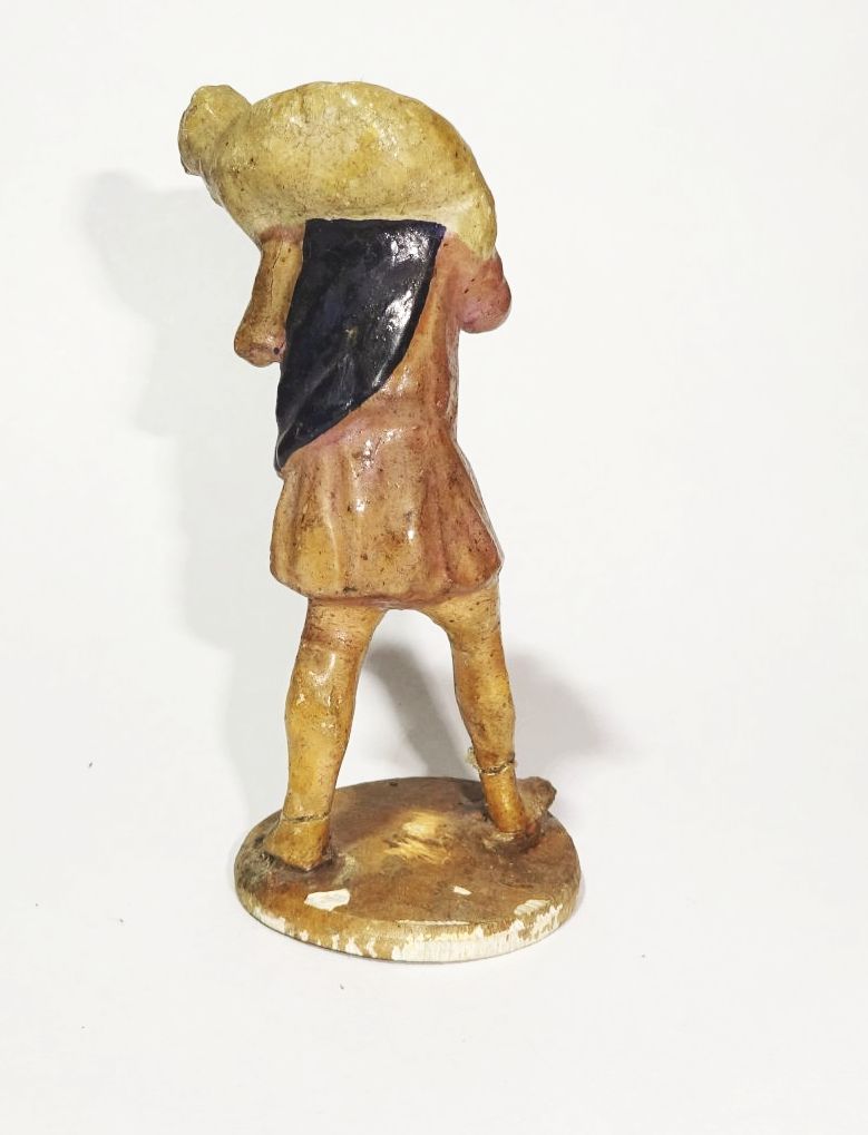 alte Geschnitzte Krippenfigur Schäfer Hirte 1900er Holzfigur Weihnachten alte Geschnitzte Krippenfigur Schäfer Hirte 1900er Holzfigur Weihnachten