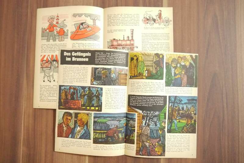 Atze in Sonnenstadt 1962 DDR Comic Heft 9 Kinder Zeitschrift