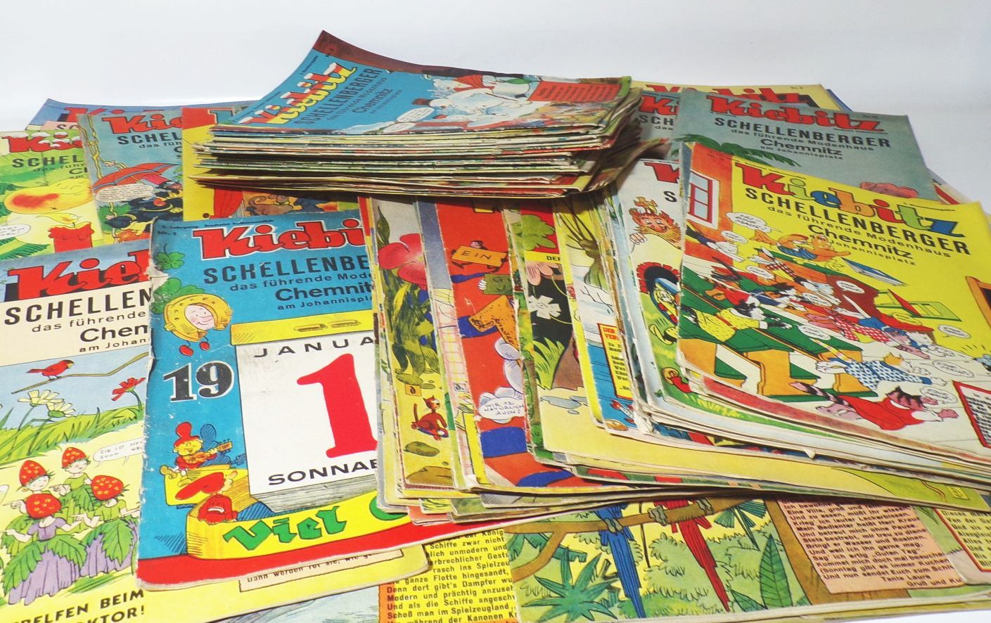 Kiebitz Kinderzeitung Konvolut Schellenberger Chemnitz 1930er 