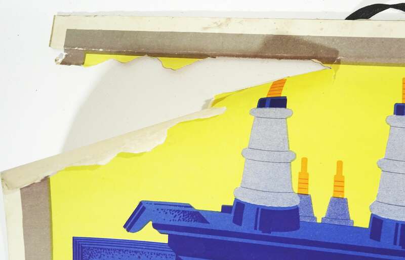 Plakat Elektromotoren Röge Chemnitz Jentsch Seifhennersdorf Härtling 1930er