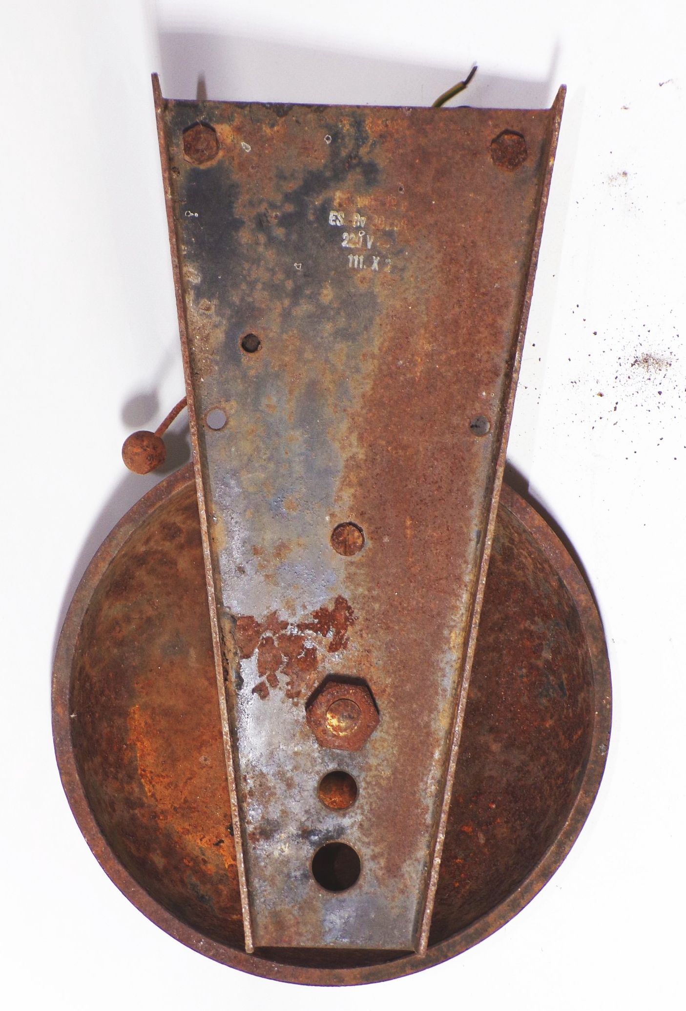 Siemens Halske Klingel Schulglocke Industrie Läute D 20 cm Glocke Türklingel 