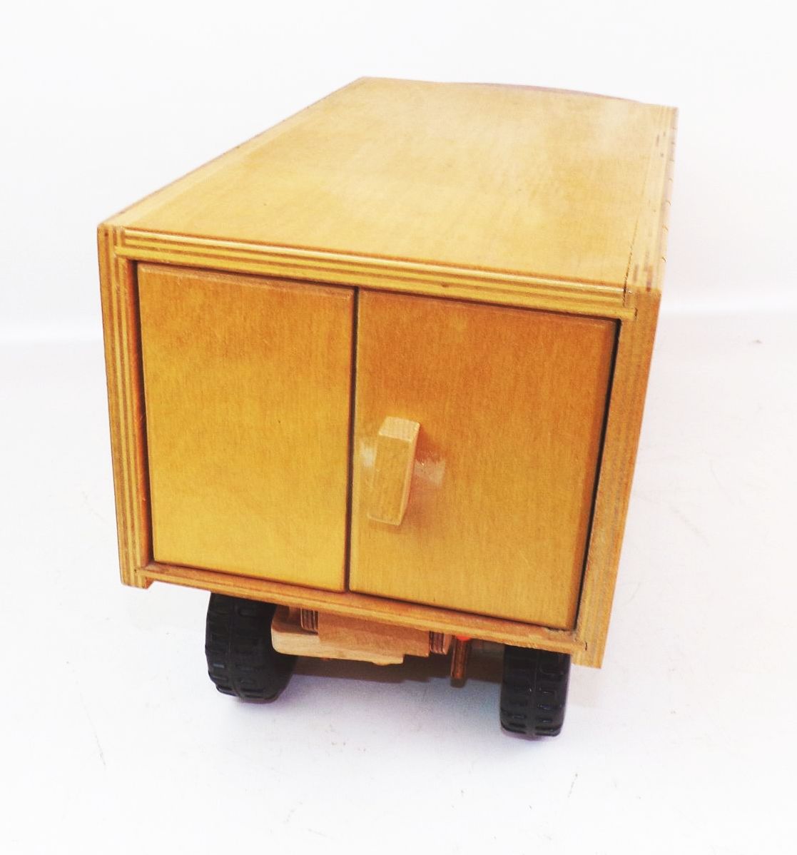 Vero Fröbel LKW Kipper Laster Holzspielzeug DDR