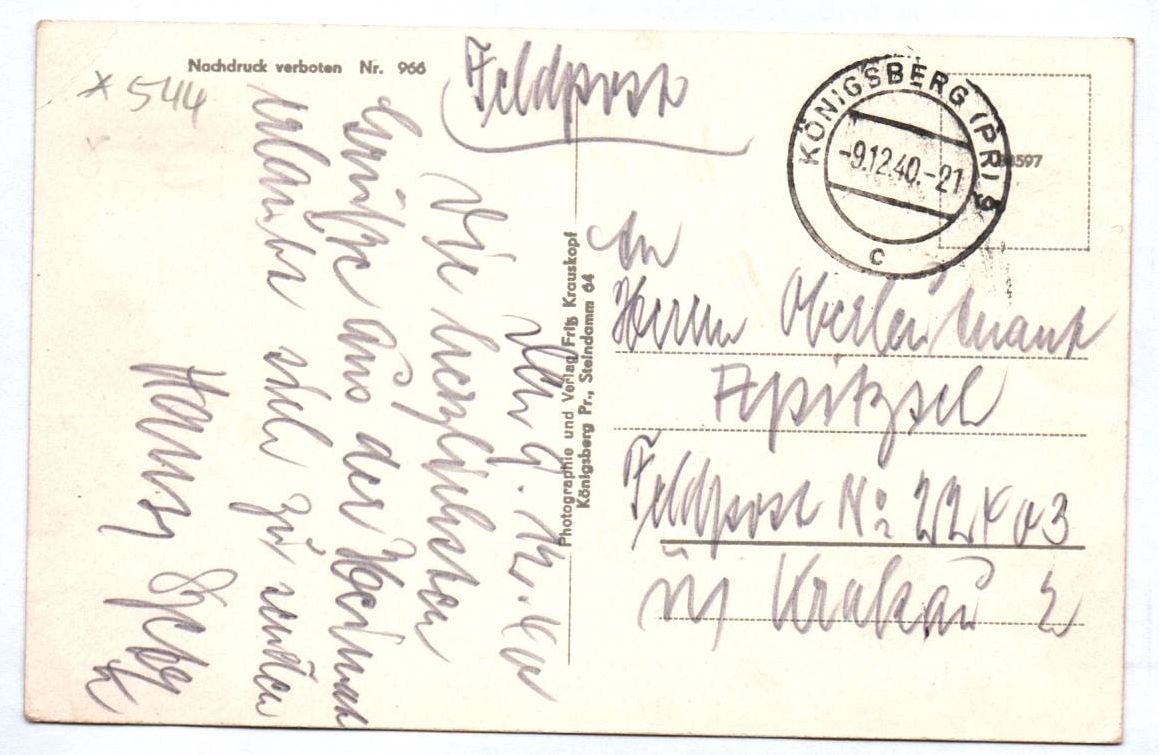 Ak Königsberg Ostpreußen An der Lastadie 1940 Ak Königsberg Ostpreußen An der Lastadie 1940