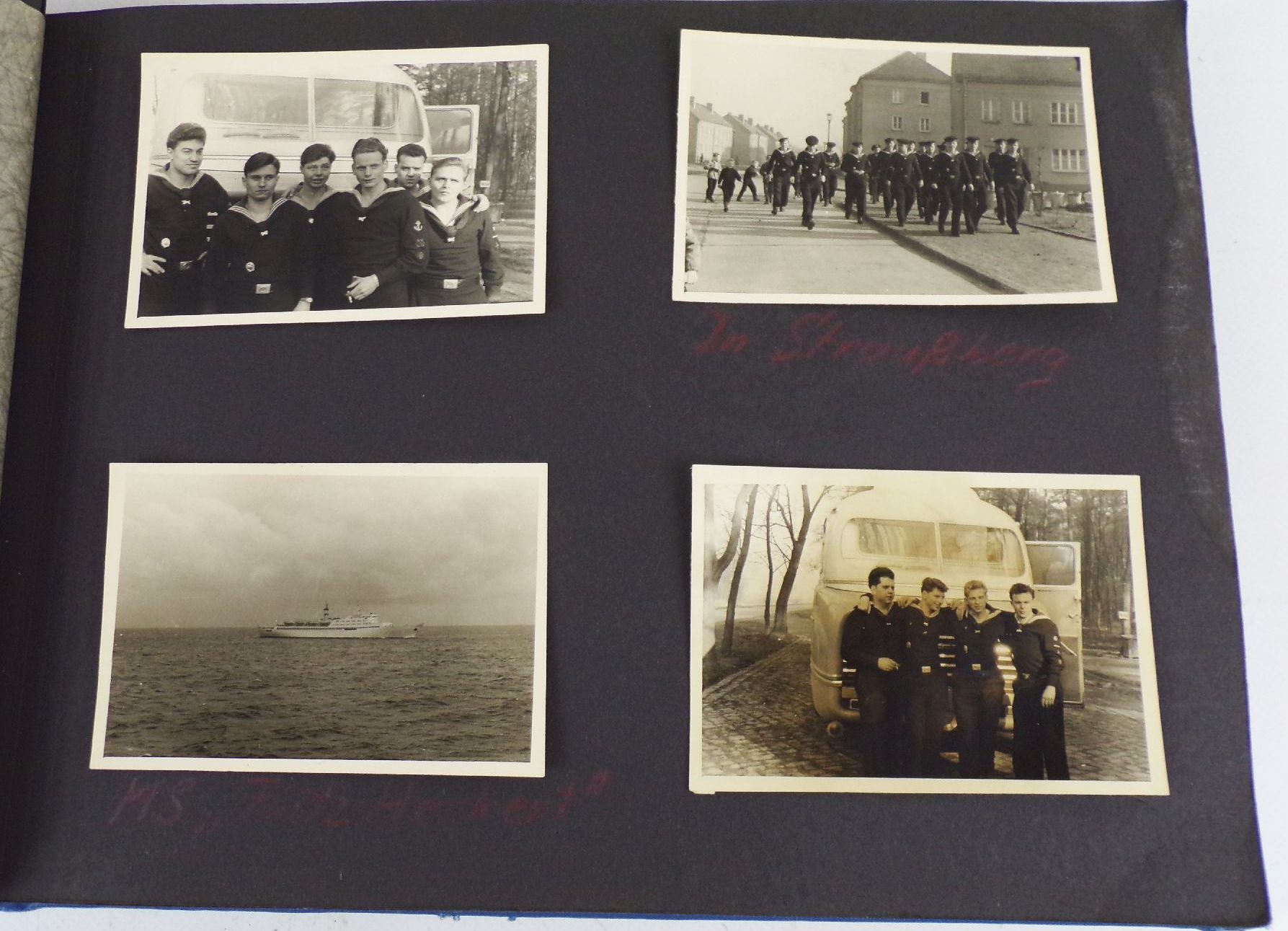 Foto Nachlass Seestreitkräfte Volksmarine DDR Marine 3 Fotoalben NVA