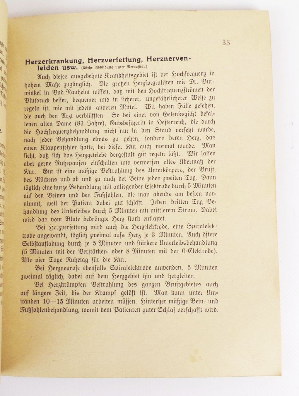 Hochfrequenz für Laien mit einem Anhang Winke für Zahnpraktiker 