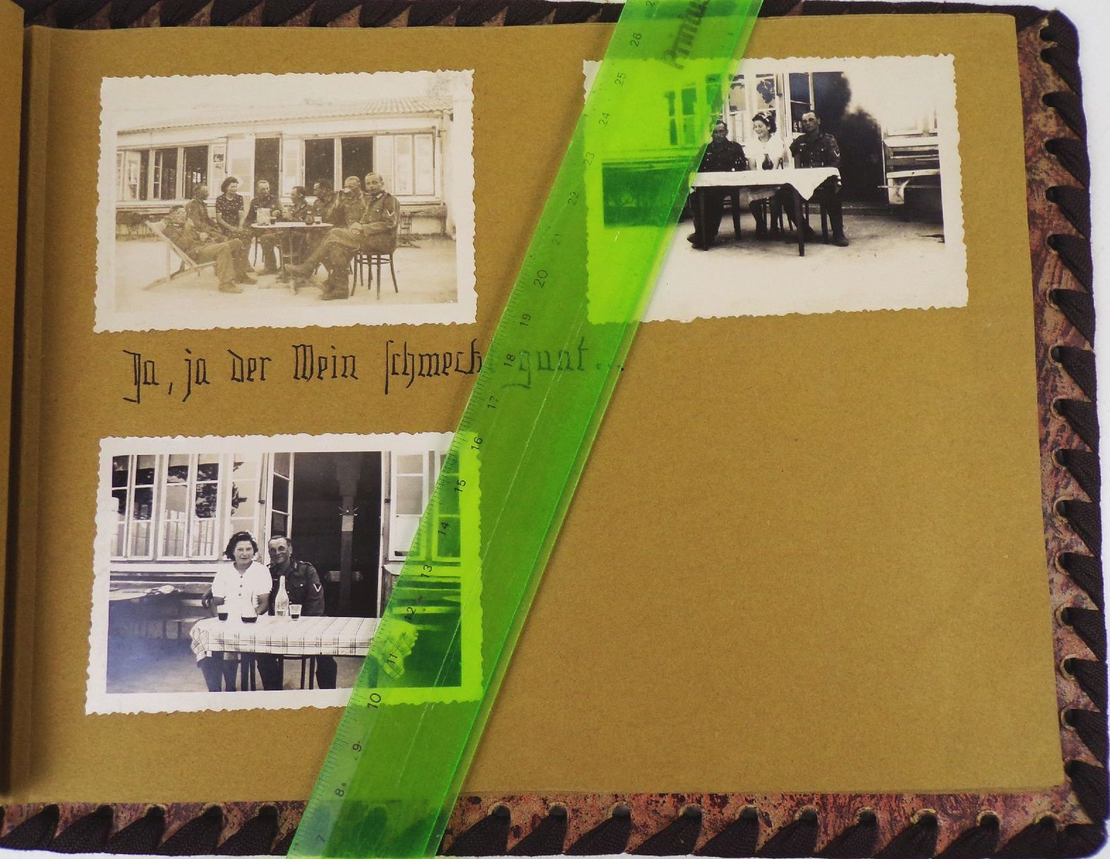 Fotoalbum 2 Wk Challans Atlantik Soldaten Frankreich