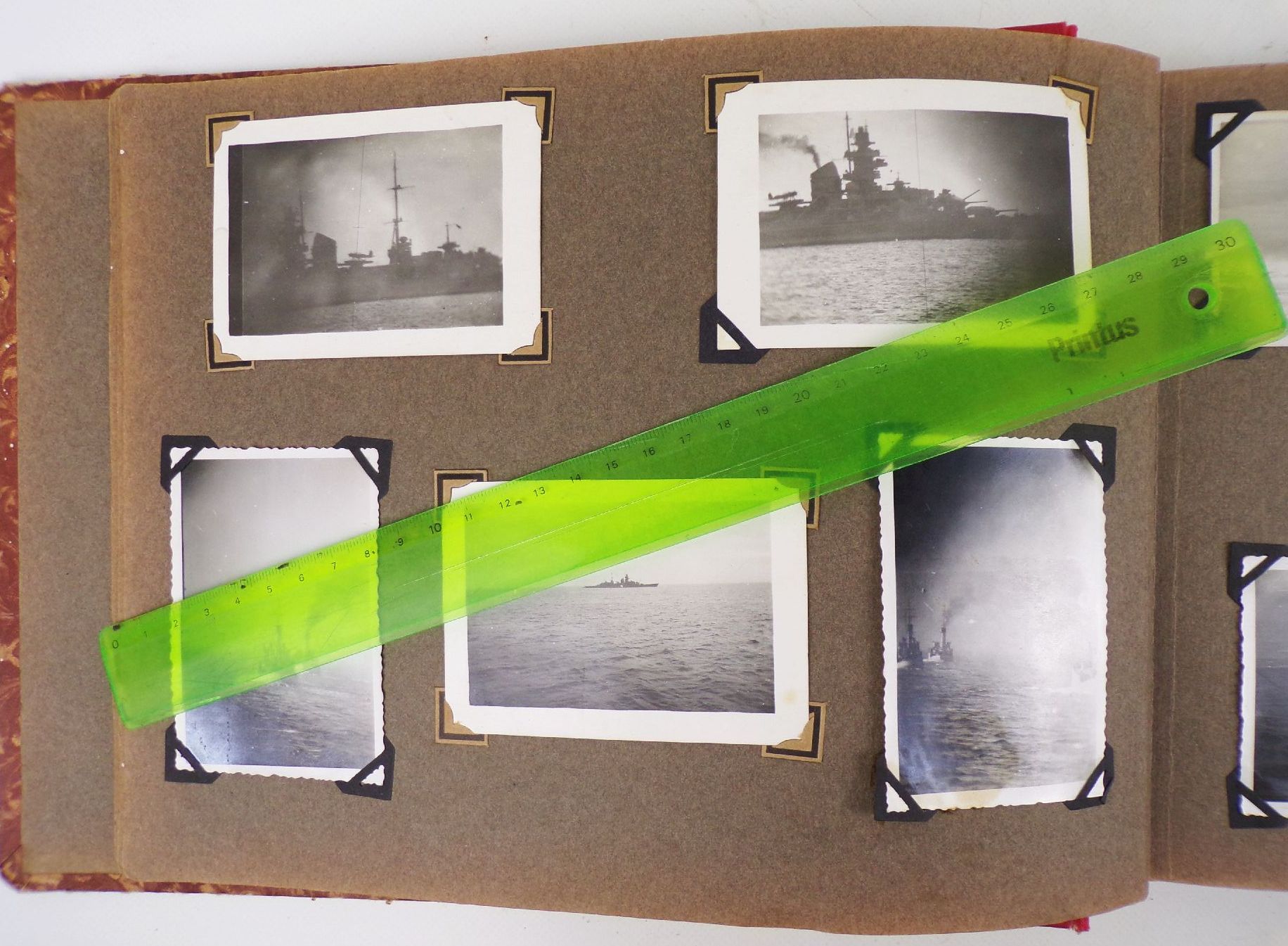 Marine Fotoalbum 2 Wk Schiffe Libau Norwegen Fjorde Matrosen WW2