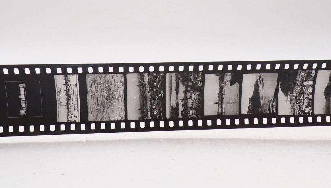 Alter Rollfilm Hamburg Diafilm um 1930 1940 für Pouva Magica Alter Rollfilm Hamburg Diafilm um 1930 1940 für Pouva Magica