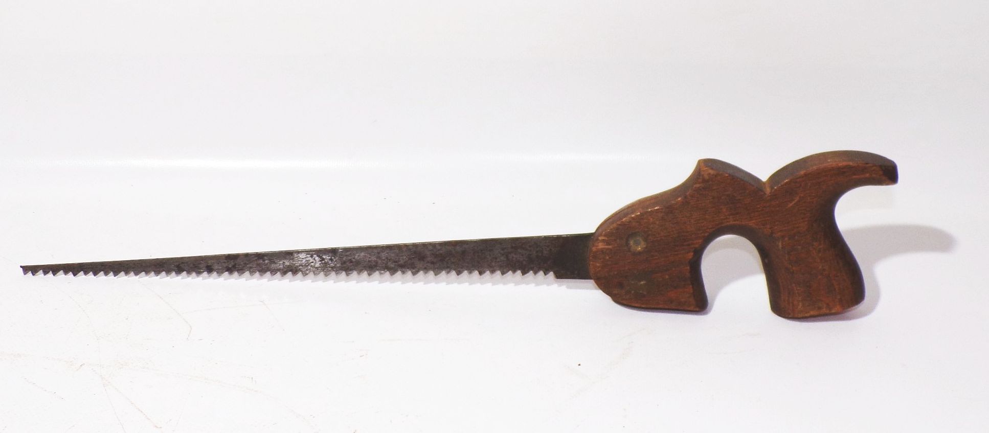 Alter Säge Holzsäge Holzgriff 