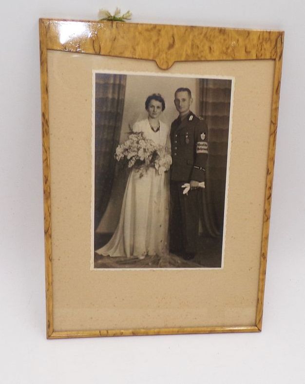 Foto RAD 153 Ärmelband 27 Abzeichen DRGM Bilderrahmen 2 WK WW2 Foto RAD 153 Ärmelband 27 Abzeichen DRGM Bilderrahmen 2 WK WW2