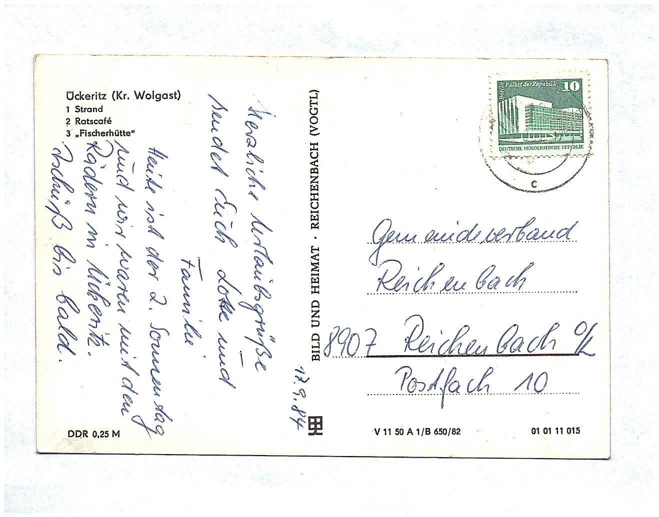 Ak Ostseebad Ückeritz Usedom Strand Ratscafe Fischerhütte DDR Ak Ostseebad Ückeritz Usedom Strand Ratscafe Fischerhütte DDR