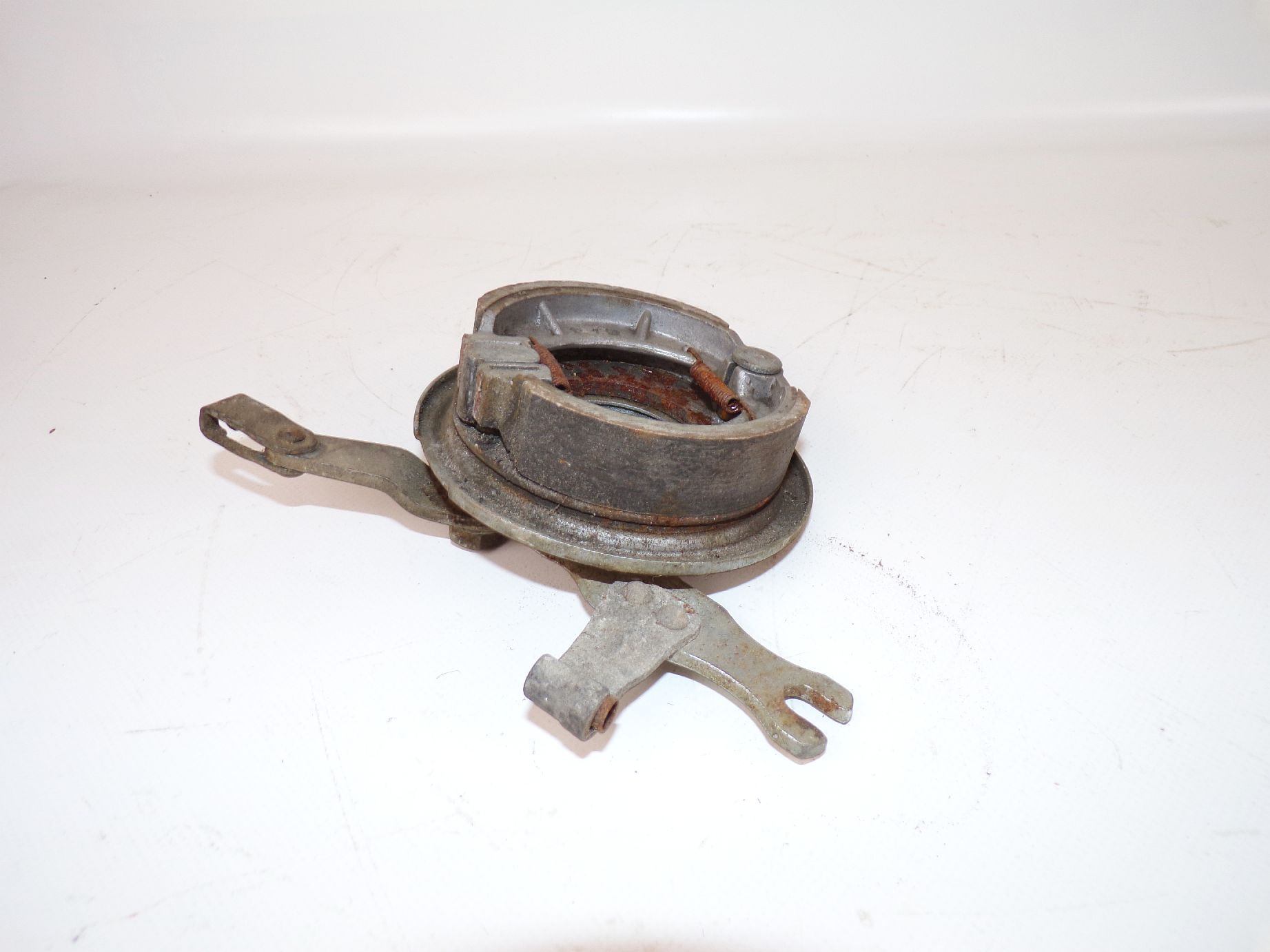 Alte Simson SR2 Bremse vorn Bremsankerplatte Renak 10er Achse original DDR