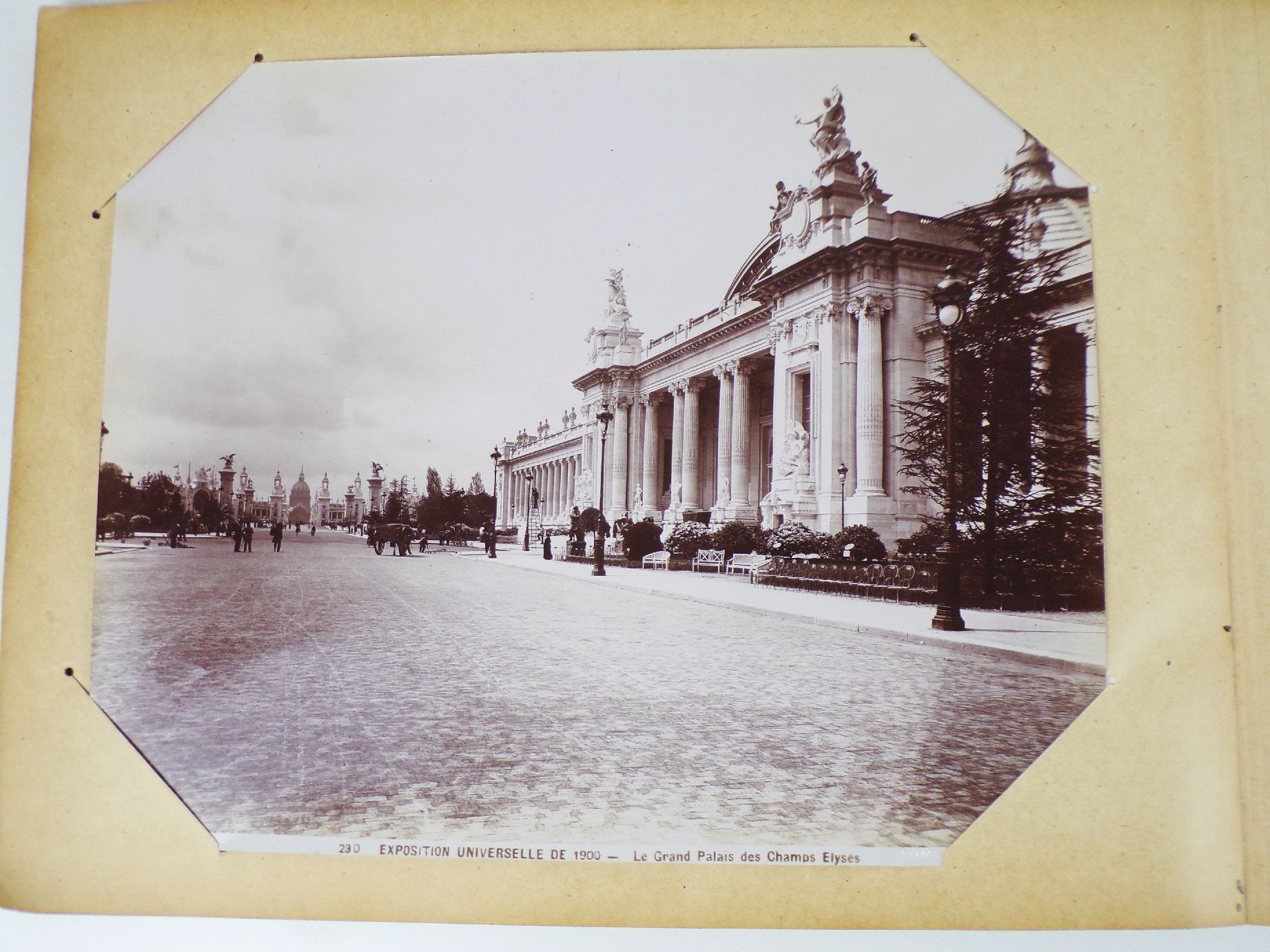 Fotoalbum 1900 Weltausstellung Paris Frankreich großformatige Fotos Exposition 