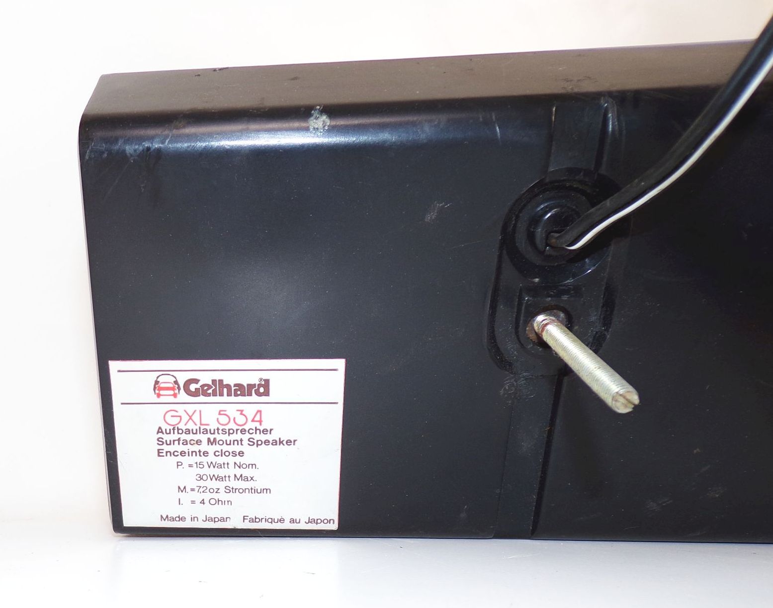 Gelhard GXR840 mit Lautsprecher vintage Autoradio 