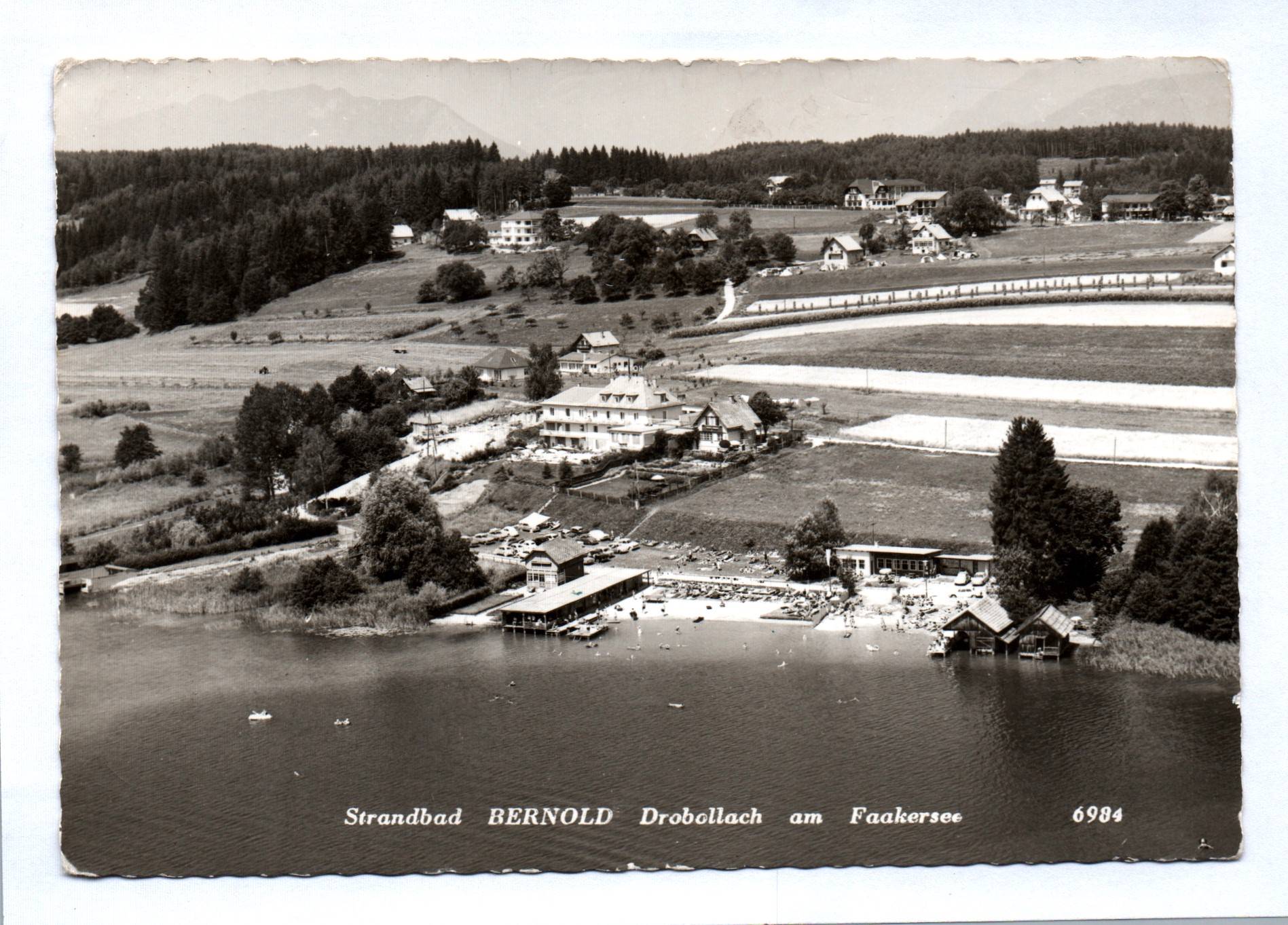 Ak Strandbad Bernold Drobollach am Faakersee Österreich Ak Strandbad Bernold Drobollach am Faakersee Österreich