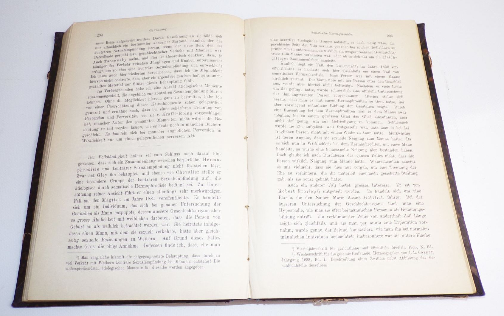 Die konträre Sexualempfindung von Albert Moll 1893 