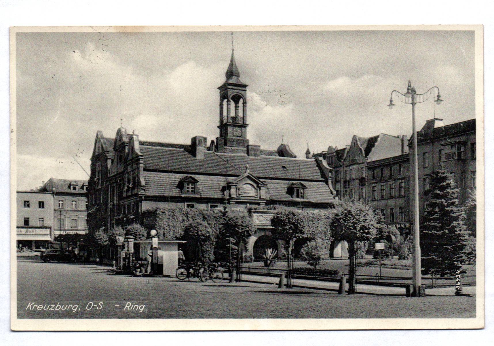 Ak Kreuzburg Oberschlesien Ring Feldpost