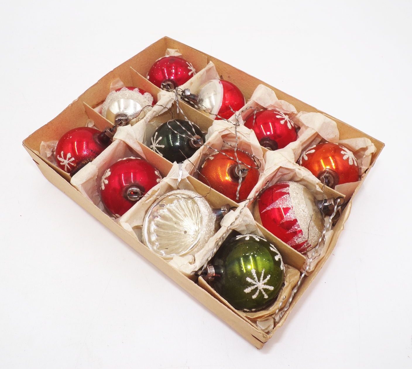 Alter Christbaumkugeln DDR Lauscha Glas